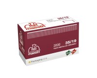 Punti 35/19 - per Romabox - H 19 mm - rame - Romeo Maestri - scatola 2000 pezzi