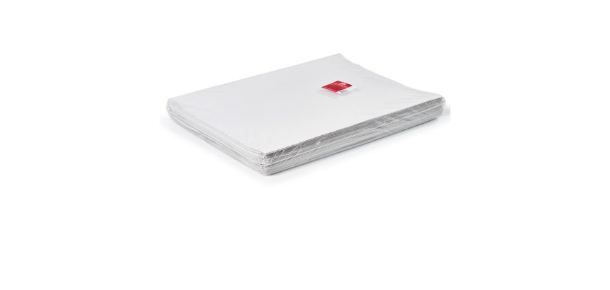 Carta Kraft da pacco (50fg) 80gr ultra bianco 100x140cm