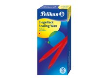 Ceralacca rossa - per lettere 60/10 - superfici ruvide - stecche da 600 gr - Pelikan