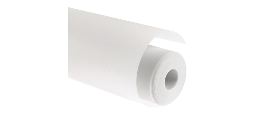 Rotolo carta lucida satinata - 37,5 cm x 20 mt - 90/95 gr - uso manuale - Canson