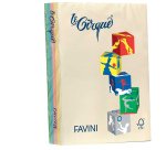 Carta Le Cirque - A4 - 80 gr - mix 5 colori pastello - Favini - conf. 500 fogli