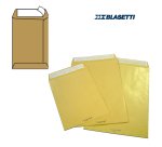 Busta a sacco Monodex - strip adesivo - 19 x 26 cm - 80 gr - avana - Blasetti - conf. 500 pezzi