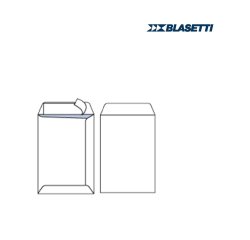 Busta a sacco Self - strip adesivo - 19 x 26 cm - 80 gr - bianco - Blasetti - conf. 500 pezzi