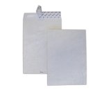 Busta a sacco Postyvek - strip adesivo - 25 x 35,3 cm - 55 gr - tyvek - bianco - Blasetti - conf. 100 pezzi