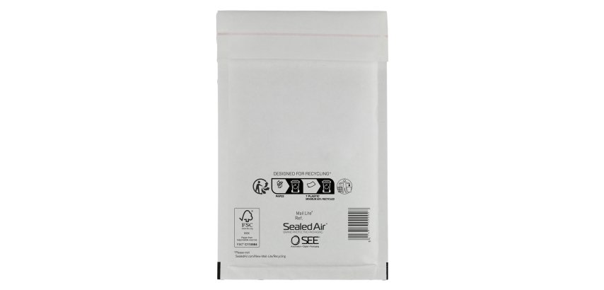 Busta imbottita Mail Lite - K (35 x 47 cm) - bianco - Sealed Air - conf. 10 pezzi