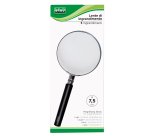 Lente di ingrandimento 1123 - diametro 7,5 cm - nero - Lebez