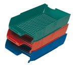 Vaschetta portacorrispondenza PS7Star - 25,5 x 35,5 x 6,5 cm - rosso - Methodo