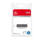 Punti zincati - 13/4 - 4 mm - metallo - Romeo Maestri - conf. 3360 pezzi