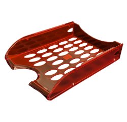 Fellowes E040TR desk tray/organizer Plastic Red