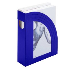Portariviste E803 - 24,5 x 30 cm -  dorso 7,5 cm - blu - Fellowes