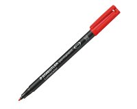 Pennarello Lumocolor Permanent 317 - punta 1,0mm - rosso - Staedtler