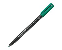 Pennarello Lumocolor Permanent 317 - punta 1,0mm - verde - Staedtler