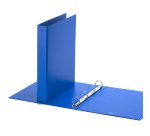 Raccoglitore Europa - 22 x 30 cm - 4 anelli tondi 30 mm - dorso 4 cm - azzurro - Favorit