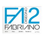 Album F2 - 33 x 48 cm - 12 fogli - 110 gr - ruvido - collato - Fabriano