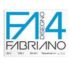 Album F4 - 24 x 33 cm - 20 fogli - 220 gr - liscio squadrato - Fabriano