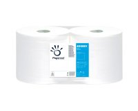 Bobina asciugatutto Special - 2 veli - finitura liscia - 19,5 gr - diametro 25 cm - 26 cm x 293 mt - bianco - Papernet