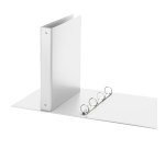 Raccoglitore Europa - 22 x 30 cm - 4 anelli tondi 30 mm - dorso 4 cm - bianco - Favorit