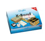 Elastici X Band - diametro 10 x 15 x 1,1 cm- 100 gr - colori assortiti - Lebez