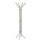 Appendiabiti - 4 posti - 180 x 52 cm - argento - Alco