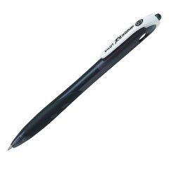 Penna a sfera a scatto Rexgrip Begreen - punta 0,7mm - nero - Pilot