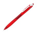 Penna a sfera a scatto Rexgrip - punta 0,7mm - rosso - Pilot