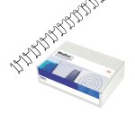 Dorsi spirale IbiWire - metallo - 21 anelli - 6 mm - argento - GBC - scatola 100 pezzi