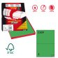 Etichette adesive C/509 - in carta - permanenti - 210 x 148,5 mm - 2 et/fg - 100 fogli - verde - Markin