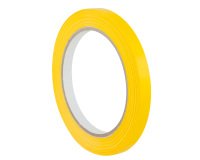 Nastro adesivo 350 - 0,9 cm x 66 m - PVC - giallo - Eurocel