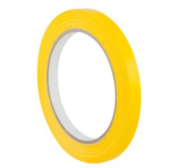 Nastro adesivo 350 - 0,9 cm x 66 m - PVC - giallo - Eurocel