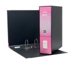 Registratore Dox 1 - dorso 8 cm - commerciale 23 x 29,7 cm - rosa - Esselte Dox