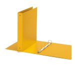Raccoglitore Europa - 22 x 30 cm - 4 anelli tondi 30 mm - dorso 4 cm - giallo - Favorit