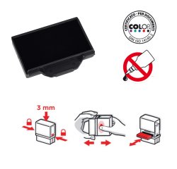 Tampone di ricambio E/200 - nero - Colop