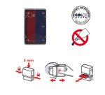 Tampone di ricambio E/12/2 - rosso/blu - Colop