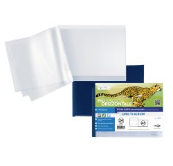 Portalistini personalizzabile Uno TI - 42x30 cm (album) - 24 buste - blu - Sei Rota