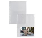 Buste forate Atla FT porta foto e cartoline - 4 spazi 13 x 18 cm - trasparente - Sei Rota - conf. 10 pezzi