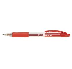 Penna a sfera a scatto Easy gel - tratto 0,5mm - rosso - Tratto