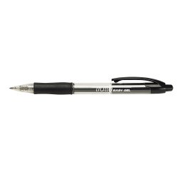 Penna a sfera a scatto Easy gel - tratto 0,5mm - nero - Tratto