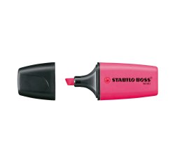 En_rotulador stabilo boss fluorescente mini rosa