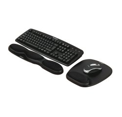 Mousepad con poggiapolsi Comfort - gel - nero - Kensington
