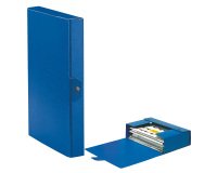 Scatola progetto Eurobox - dorso 4 cm - 25x35 cm - blu - Esselte