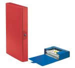 Scatola progetto Eurobox - dorso 4 cm - 25 x 35 cm - rosso - Esselte