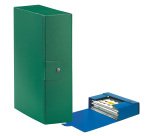 Scatola progetto Eurobox - dorso 10 cm - 25 x 35 cm - verde - Esselte