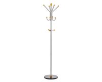 Appendiabiti - 11 posti - 185 x 40 cm - argento - Alco