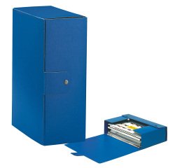 Scatola progetto Eurobox - dorso 12 cm - 25x35 cm - blu - Esselte