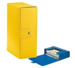 Scatola progetto Eurobox - dorso 12 cm - 25 x 35 cm - giallo - Esselte