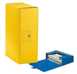 Scatola progetto Eurobox - dorso 12 cm - 25x35 cm - giallo - Esselte