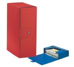 Scatola progetto Eurobox - dorso 12 cm - 25 x 35 cm - rosso - Esselte