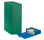 Scatola progetto Eurobox - dorso 12 cm - 25 x 35 cm - verde - Esselte
