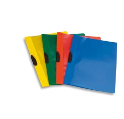 Cartellina con molla Video Clipper - PPL - 22x30 cm - giallo - Fellowes