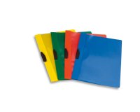 Cartellina con molla Video Clipper - A4 - PP - rosso - Fellowes